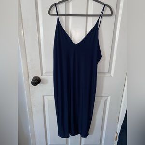 Blue midi dress from Fashion Nova